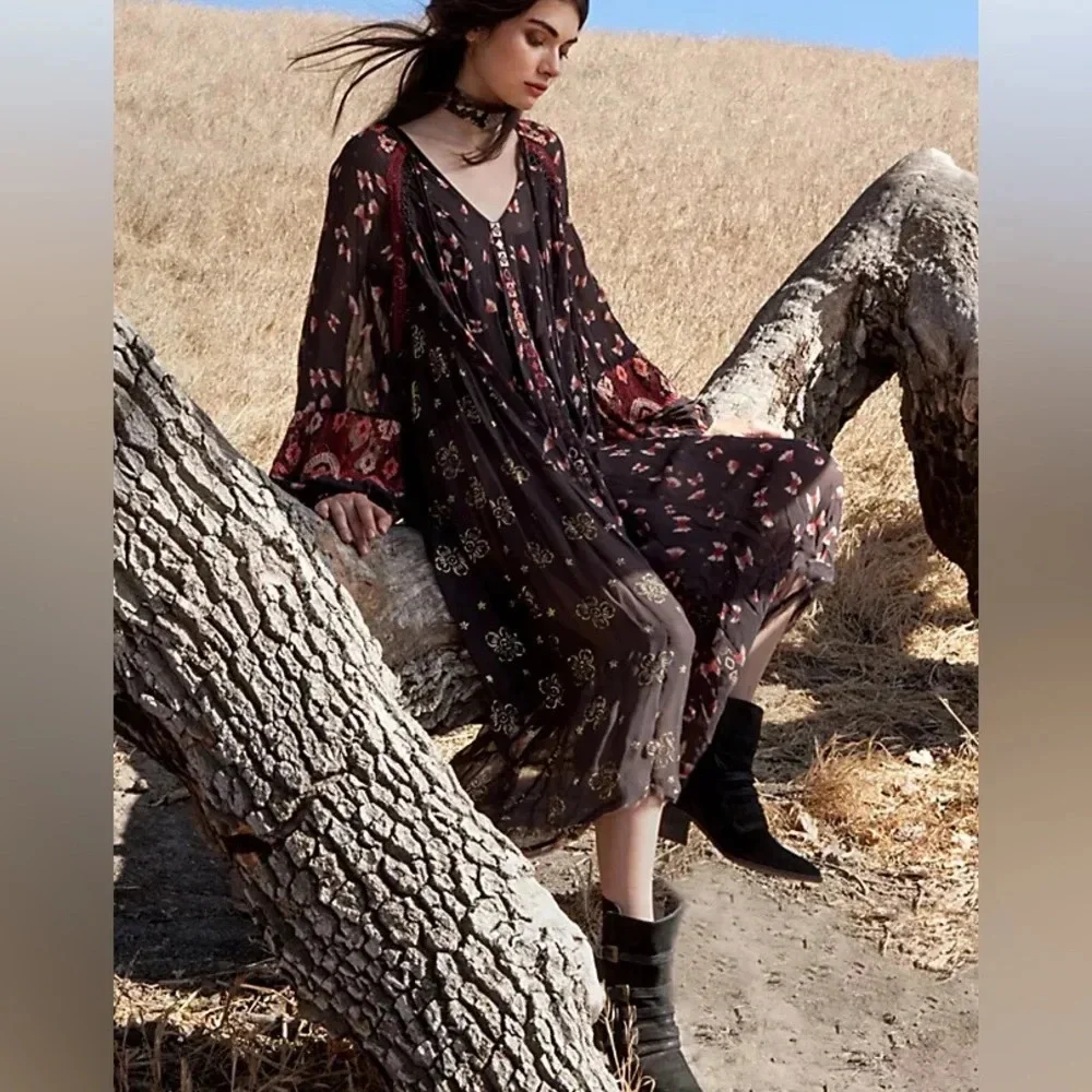 Free People Viceroy Printed Maxi - Picture 10 of 10